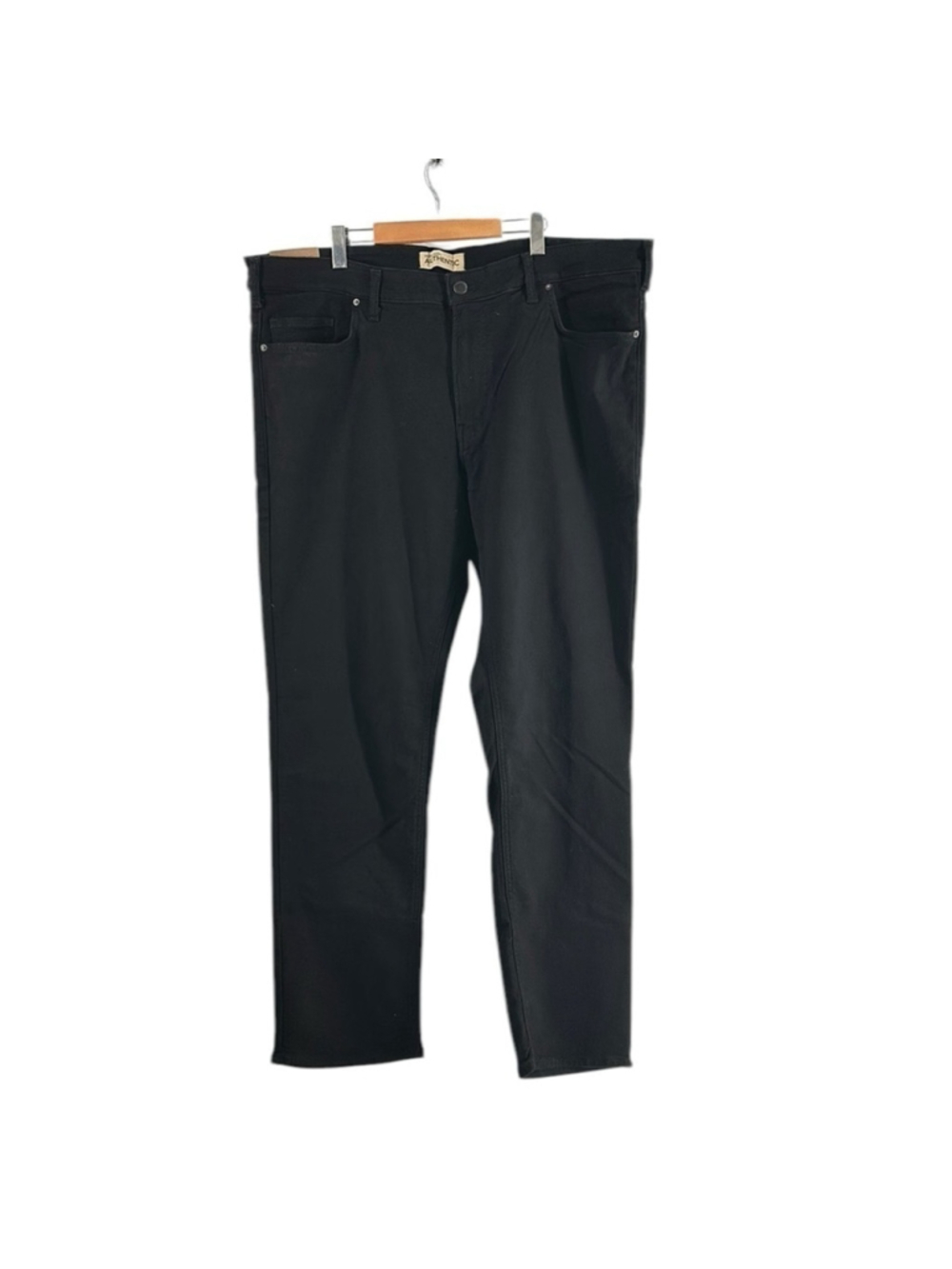 Silver jeans authentic athletic jeans loose fit taper leg black size W 46 L 32